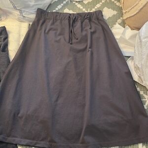 Gray Athletic Skirt